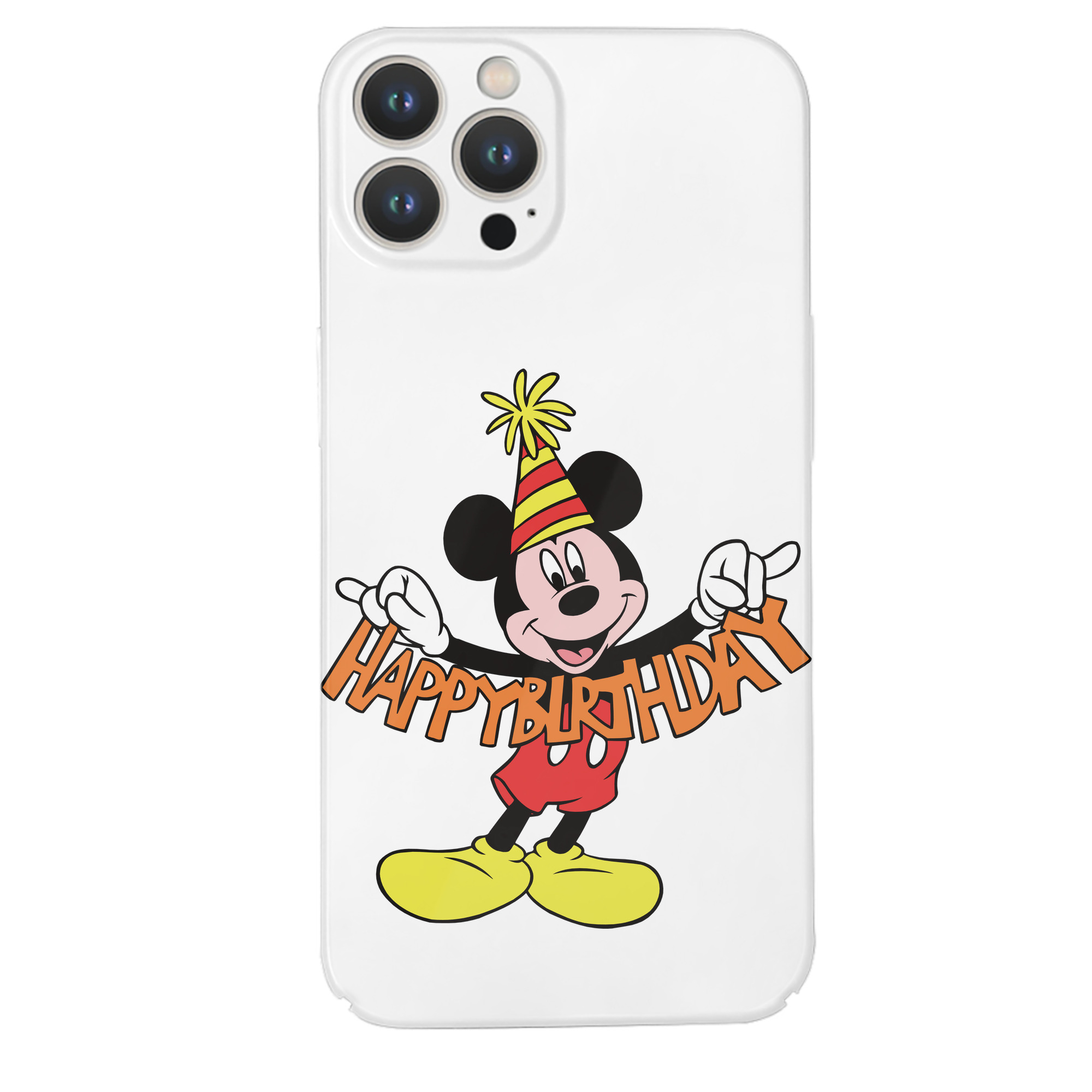 （画像用） ミッキーマウス Mickey Mouse 【iPhone 14シリーズ対応】ハードケース